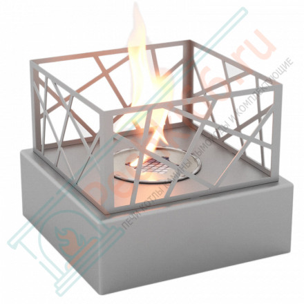 Биокамин Пикник S, серебро (LuxFire)