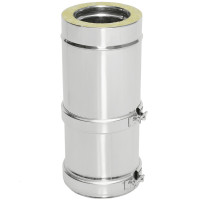 Труба телескоп Термо L300 – 450 ТТТ-Р с хомутом (310-0.8/304) d-130/230 (ТиС Энерго)