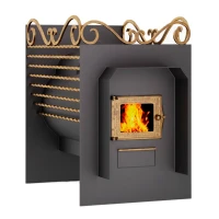 Печь для бани Сабантуй-22 сетка, ковка (Сабантуй) до 22м3