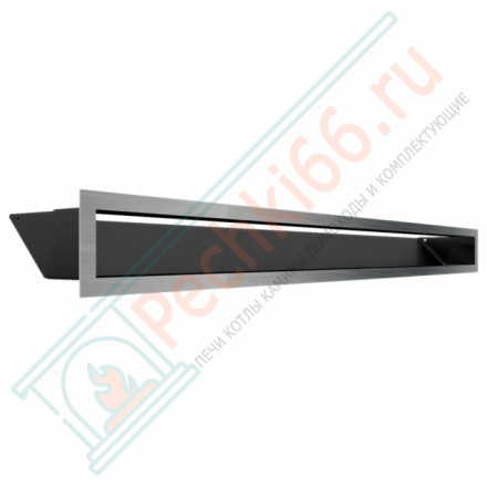 Вентиляционная решетка Люфт 9х100 стальная (Kratki)