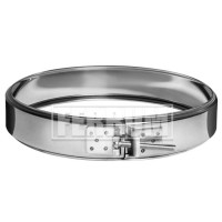 Хомут обжимной (НЕРЖ-430/0,5) d-120 (Феррум) Хомут обжимной (НЕРЖ-430/0,5) d-120 (Феррум)