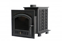 Чугунная банная печь "Сибирь-25" (дверка 545х545) под обкладку (Сибирь-Премиум)