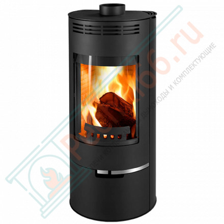 Печь-камин Andorra, Черный (Thorma) до 200 м3