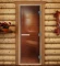 Дверь для бани и сауны Престиж лайт бронза, 2000х800 по коробке (DoorWood) в Сургуте