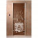 Стеклянная дверь для бани бронза прозрачная "Банька" 1900х700 (DoorWood) в Сургуте