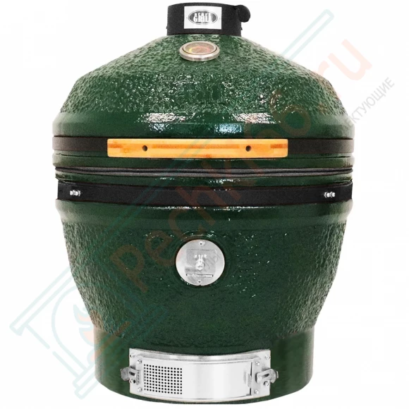 Керамический гриль CFG CHEF, 61 СМ / 24 дюйма (зеленый) (Start Grill) в Сургуте