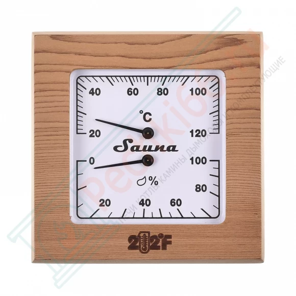Термогигрометр 11-R квадрат, канадский кедр (212F) в Сургуте