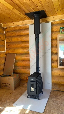 Отопительная печь T.M.F Огонь-батарея 7 под ключ (монтаж 03.2021)