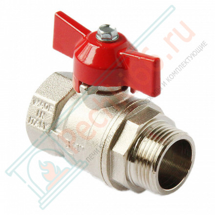 Кран шаровый бабочка ВН 1/2" (Hydrosta)