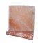 Плитка из гималайской розовой соли 200x200x25 мм шлифованная (с пазом) в Сургуте