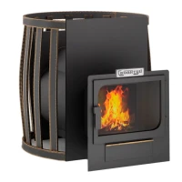 Печь для бани Булава 20, панорама (Сабантуй) до 20м3