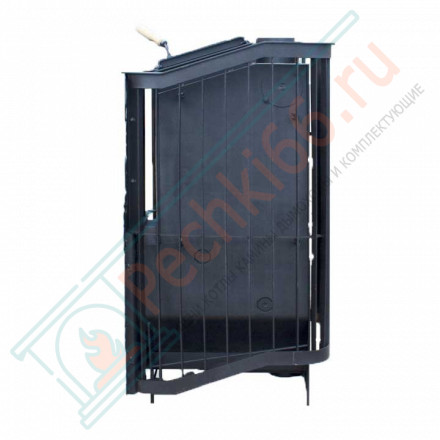 Печь банная Терма Каменка укороченная топка, панорама (Варвара)