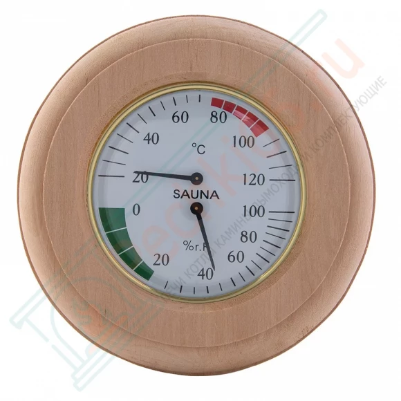 Термогигрометр ТН-10-A ольха, круг (212F) в Сургуте