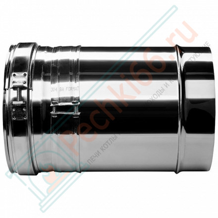 Труба V50R телескопическая с изол L=260-380 (AISI-321/0,8-AISI-304/0,5) d-130/230 (Вулкан-Cerablanket)