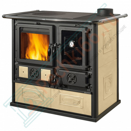 Печь с варочной поверхностью Rosa Reverse, цвет бежевый (La Nordica)