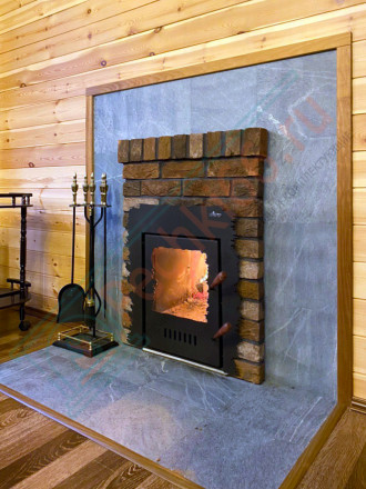 Дровяная банная печь Grill'D Retro Long (Камень колотый 20 кг)