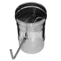 Шибер-поворотный (НЕРЖ-430/0,8) d-200 (Ferrum HF) Шибер-поворотный (НЕРЖ-430/0,8) d-200 (Ferrum HF)