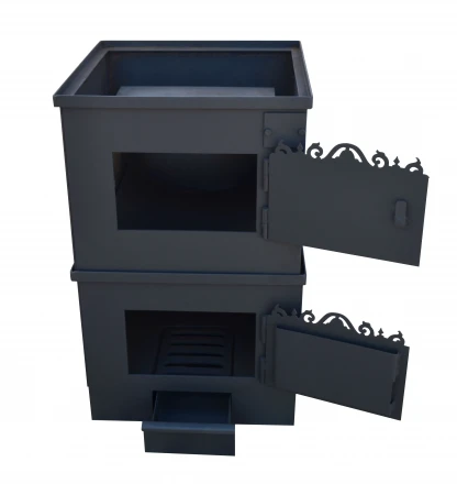 Печь для бани вертикальная, бак 120 л, до 22 м3