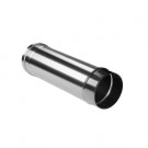 Труба прямая L=500 без изол (НЕРЖ-321/0,8) d-250 (Дымок-Lux)