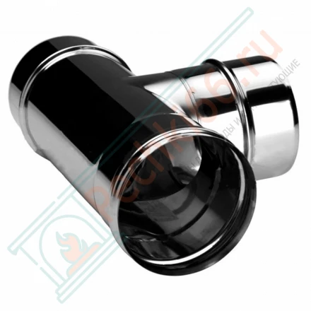 Тройник одностенный 90° (AISI-321/0,5мм) d-200 (Вулкан)