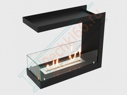 Встраиваемый биокамин Lux Fire Торцевой 755 М